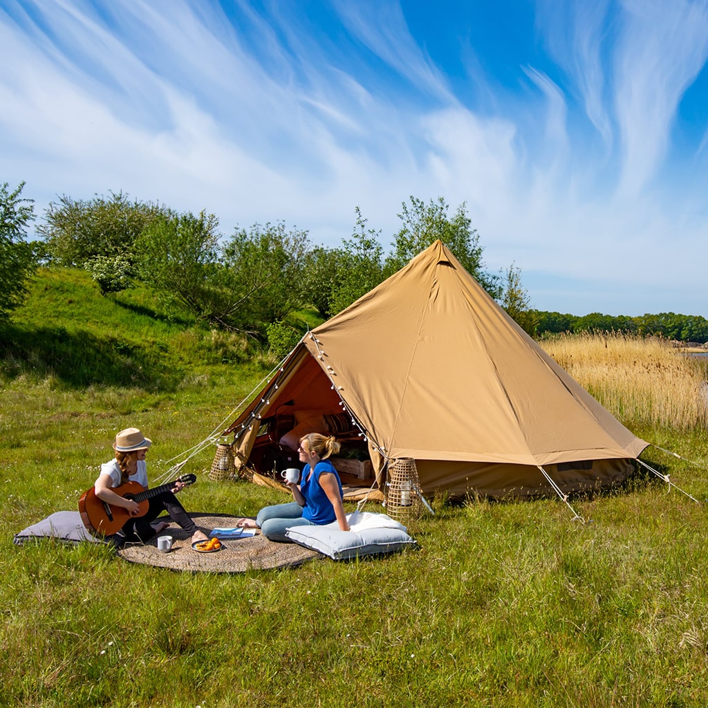 Lều Glamping Bell Tent của Vietnam Glamping Yala